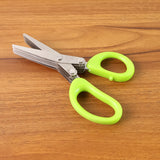 5-Blade Multipurpose Herb Scissors (1 Pc)