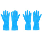 2-Pair Large Blue Multipurpose Gloves – Ideal for Washing, Gardening & Cleaning