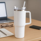 White Extra Large Insulated Travel Mug (1200ML - 1 Pc)