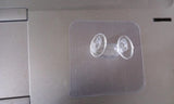 Transparent Self-Adhesive Wall Hook – Drill-Free, Waterproof & Oil-Proof for Toothbrush, Socket (1 Pc)