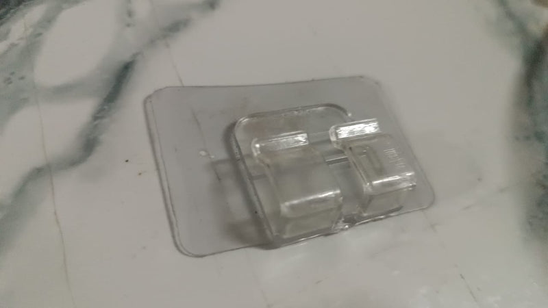 Transparent Self-Adhesive Wall Wire Clip Hold (1 Pc)